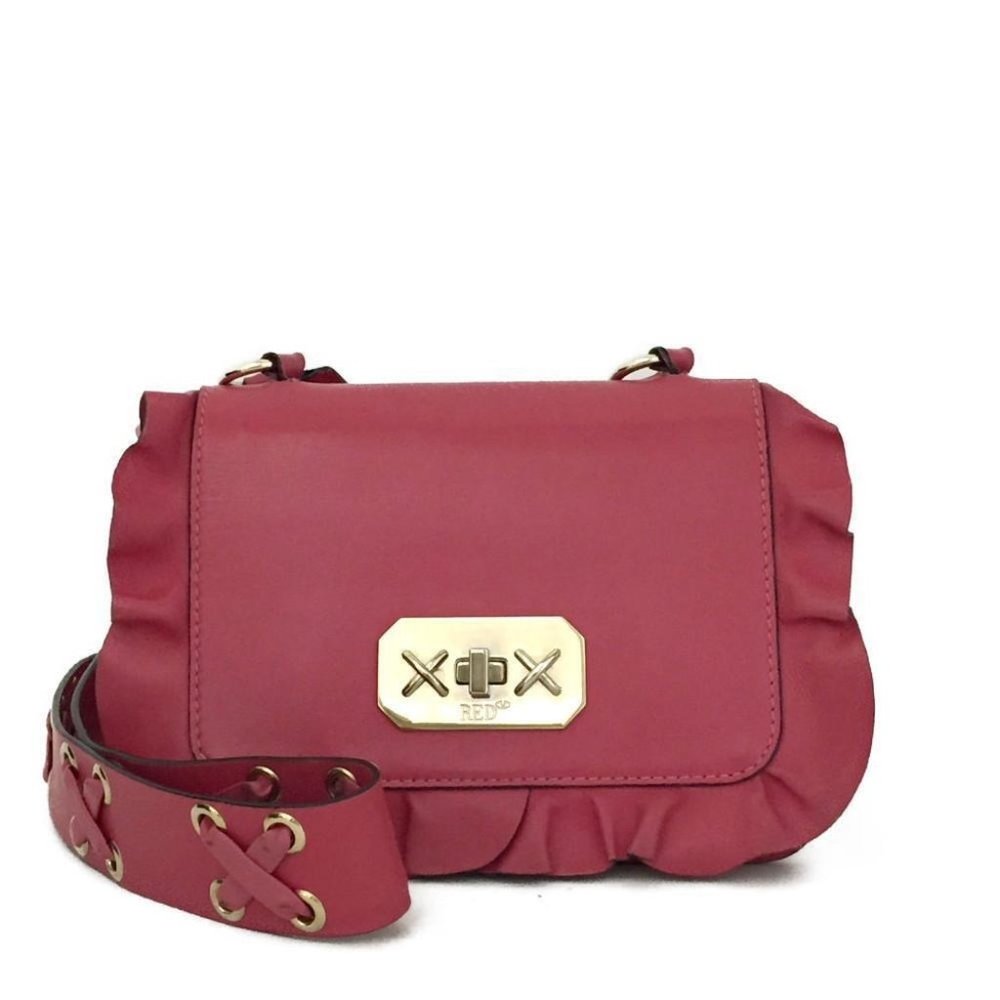 Valentino Crossbody Bag pink Leather‎